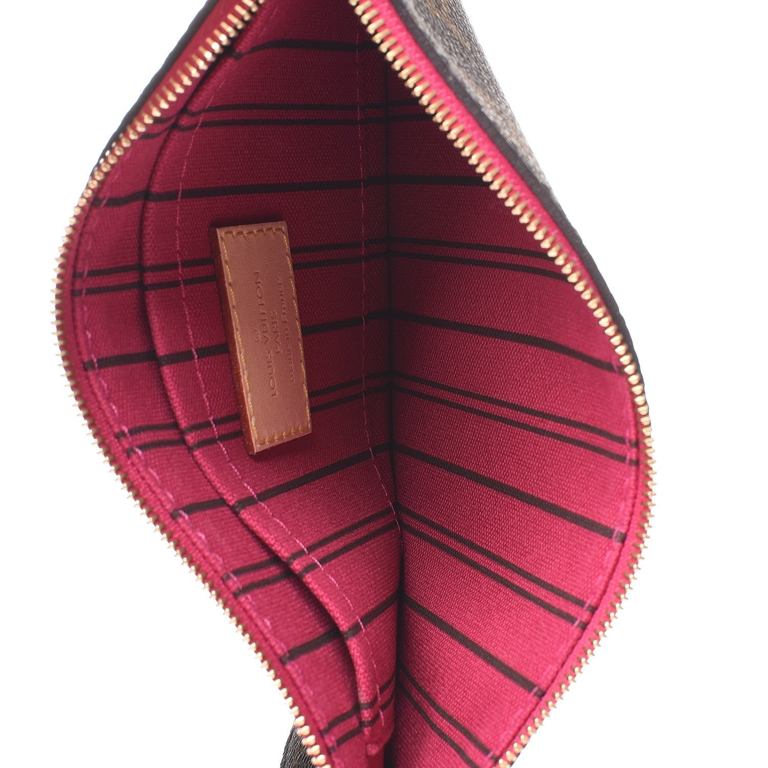 Louis Vuitton Monogram Neverfull PM Pochette Pivoine 5 of 7