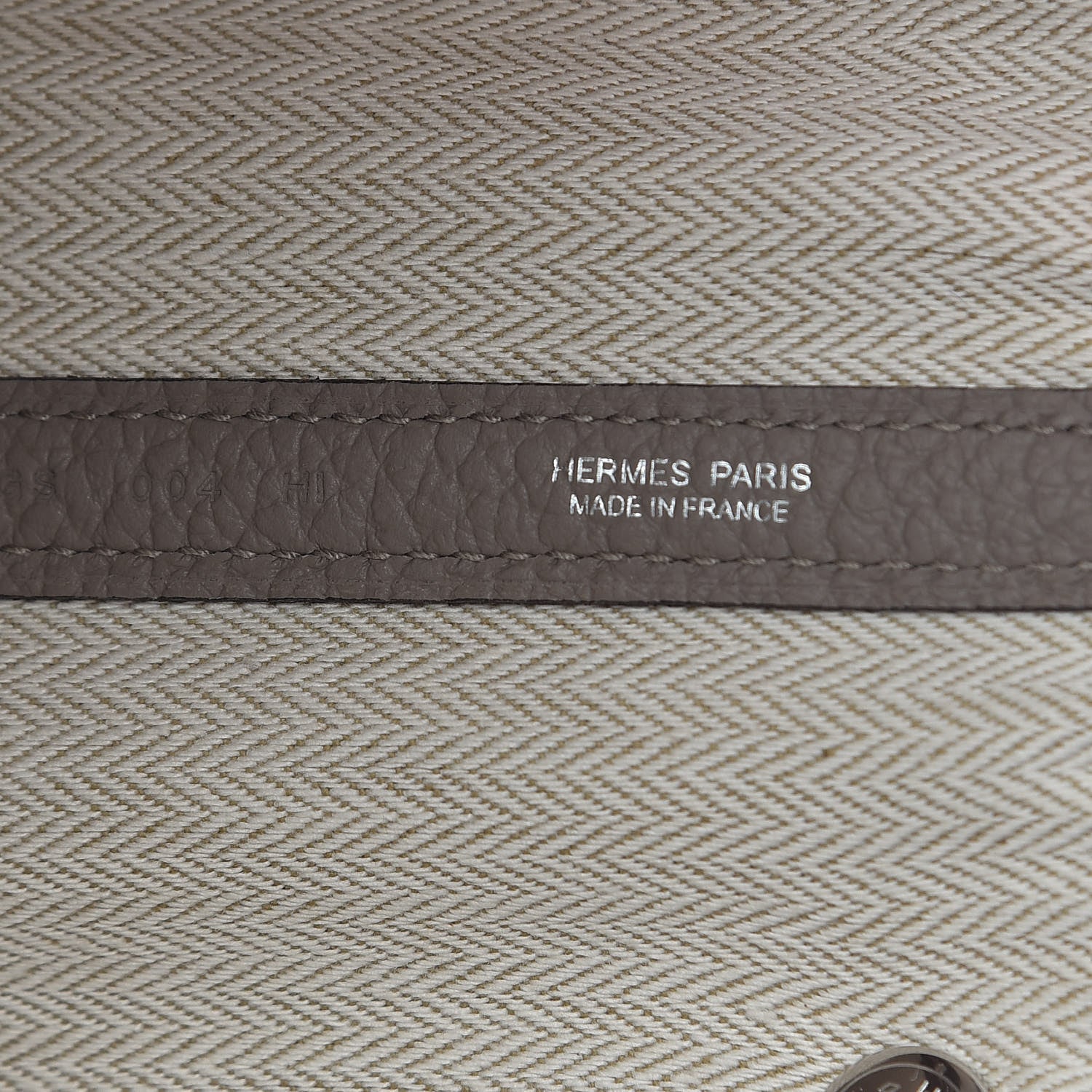 Hermes Vache Country Garden Party 36 MM Gris Asphalte 8 of 10
