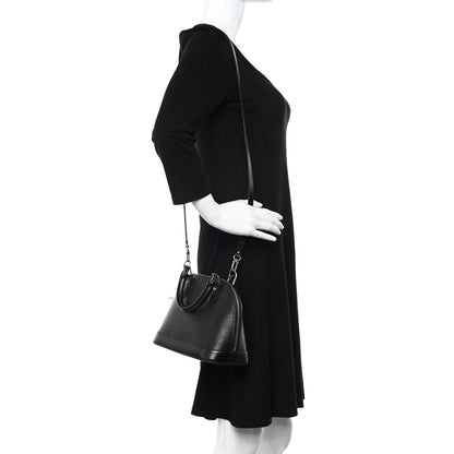Louis Vuitton Epi Alma BB Black 2 of 11