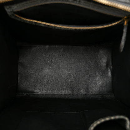 Celine Snakeskin Mini Luggage Grey 5 of 11
