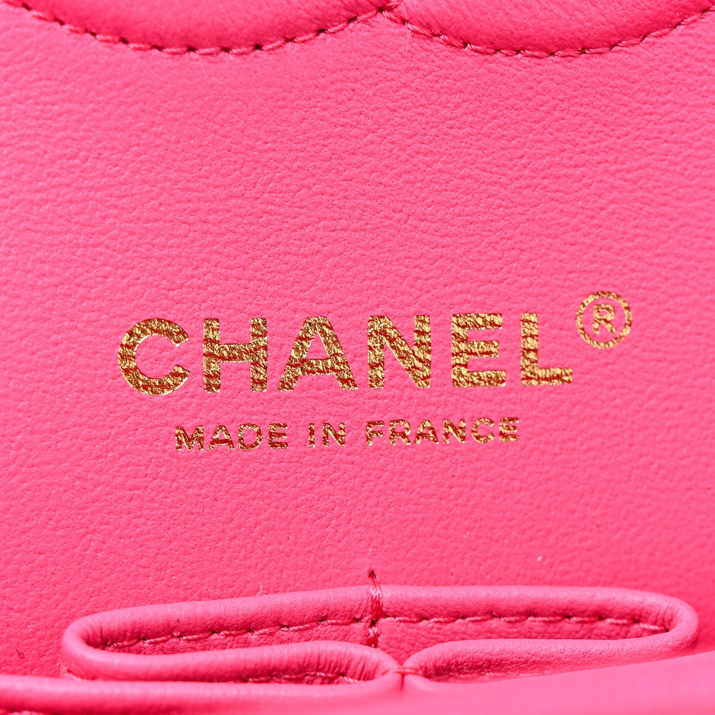 Caviar Quilted Medium Double Flap Pink Pink