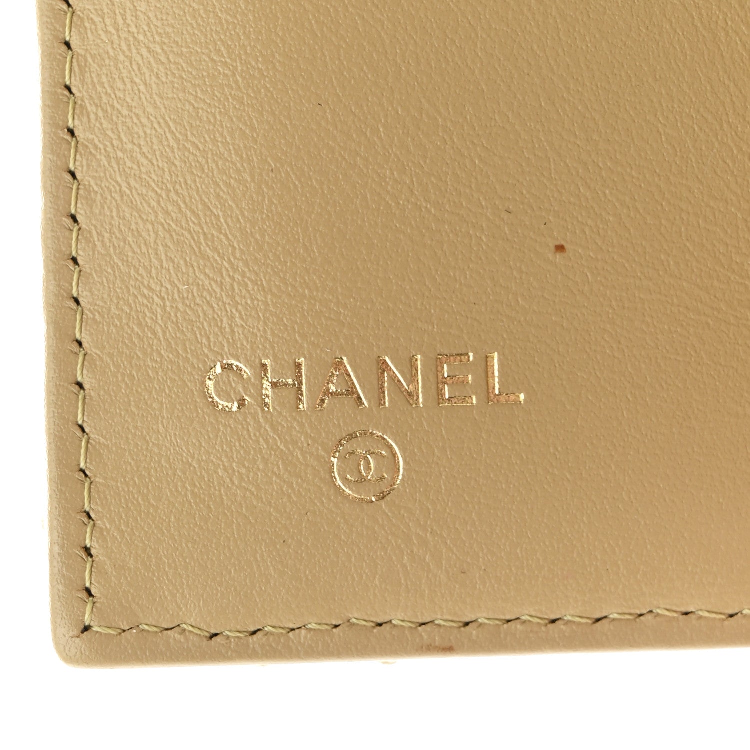 Chanel Caviar Quilted Medium Flap Wallet Beige 6 of 9
