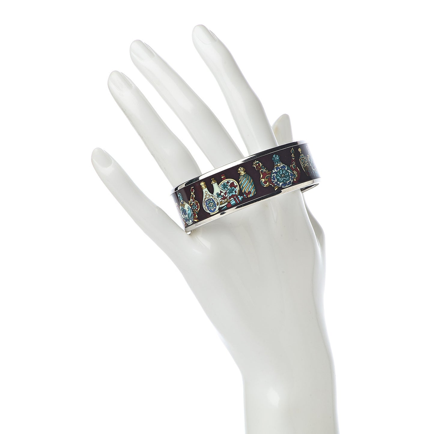 Enamel Printed Wide Qu' Importe Le Falcon Bracelet 65