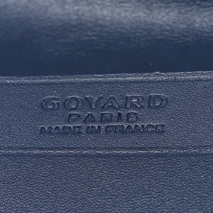 Goyard Goyardine Business Card Holder Navy 7 of 10
