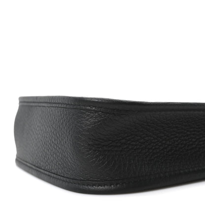 Hermes Taurillon Clemence Evelyne TPM Black 10 of 10