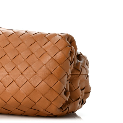 Bottega Veneta Nappa Maxi Intrecciato The Pouch Oversized Clutch Caramel 10 of 10