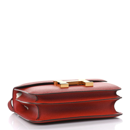 Hermes Epsom Constance 18 Rouge Venetian 5 of 9