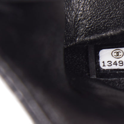 Chanel Caviar Quilted Medium Double Flap Black 9 of 10