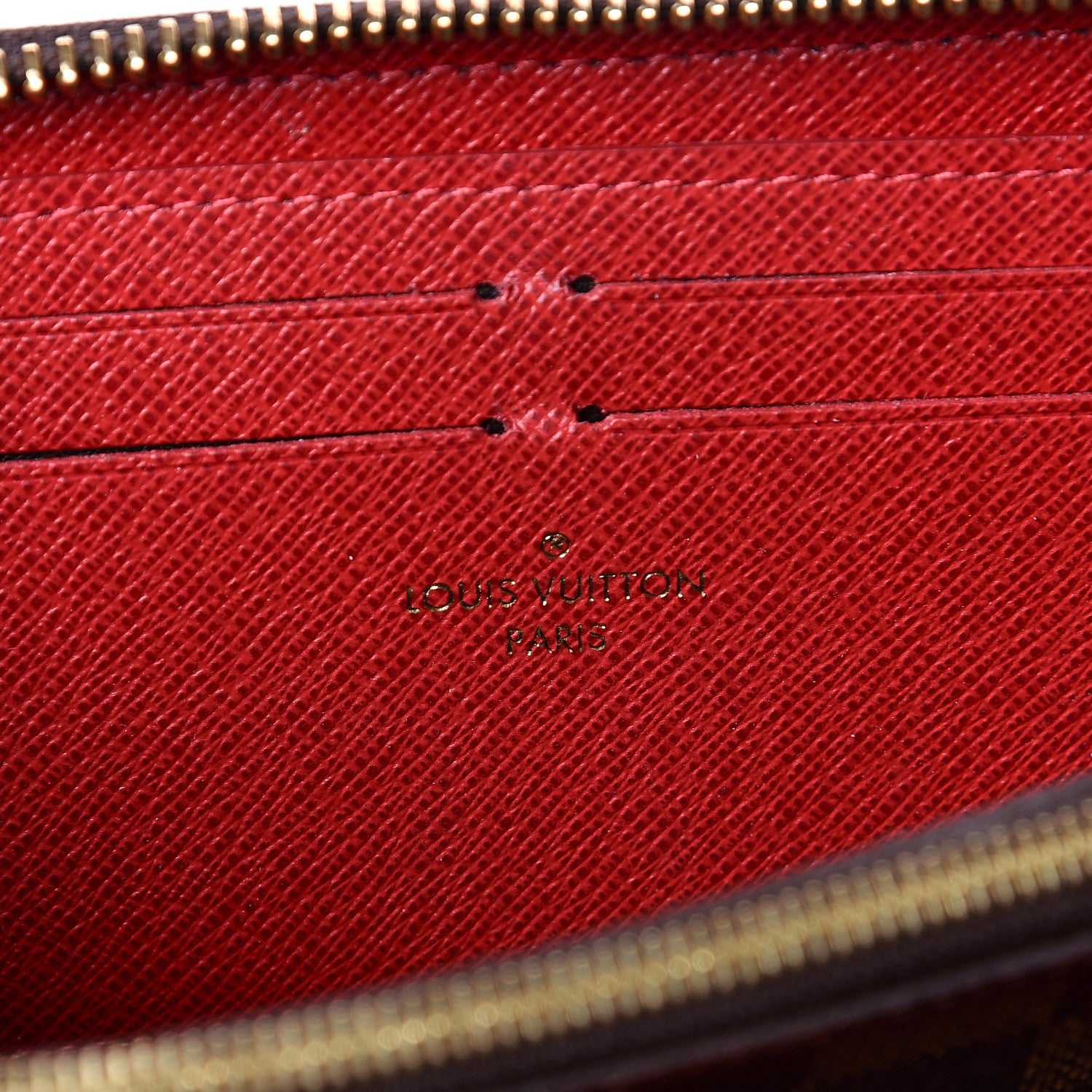 Louis Vuitton Damier Ebene Clemence Wallet 6 of 8