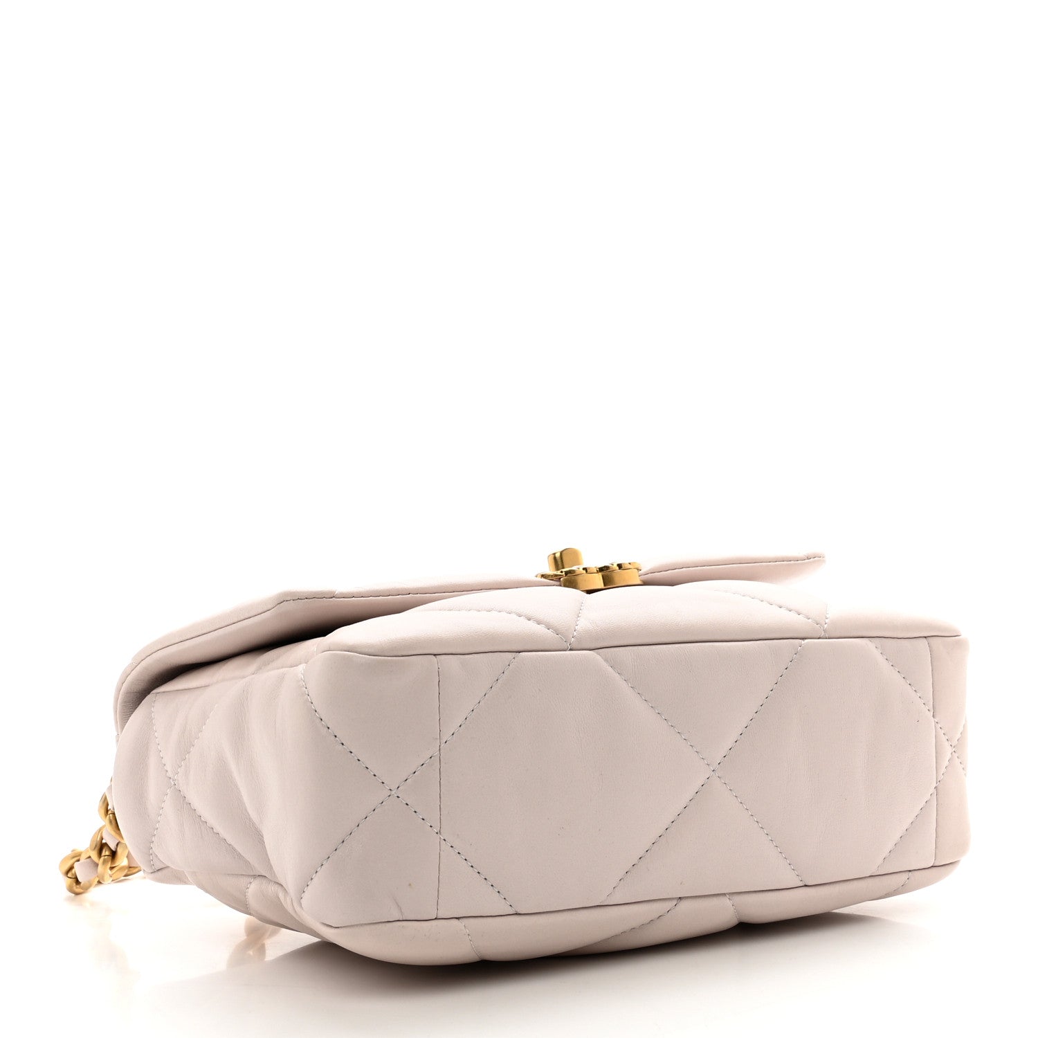 Chanel Lambskin Quilted Medium Chanel 19 Flap Light Pink 4 of 10