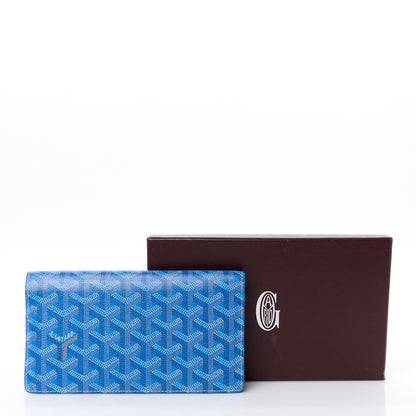 Goyard Goyardine Richelieu Wallet Sky Blue 11 of 11
