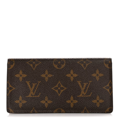 Louis Vuitton Monogram Simple Checkbook Holder Wallet Cover 1 of 9