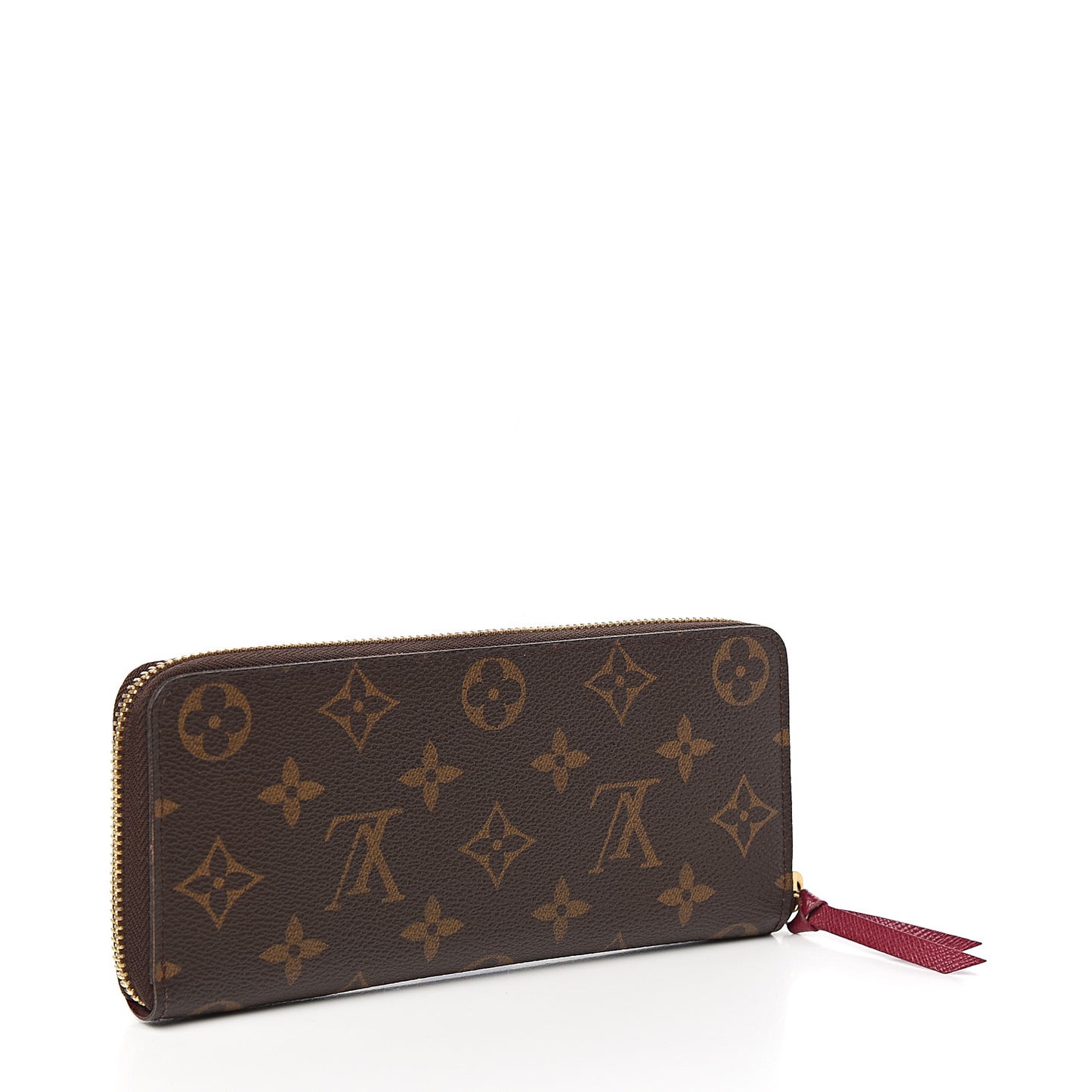 Monogram Clemence Wallet Fuchsia