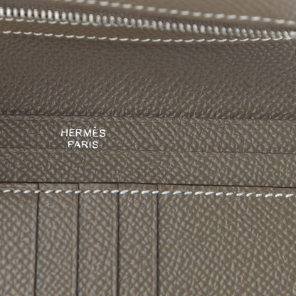 Hermes Epsom Bearn Compact Wallet Etoupe 6 of 7