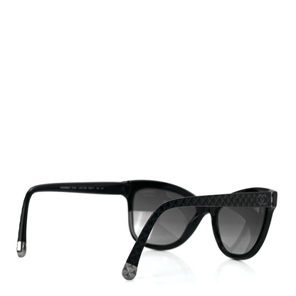 Chanel Polarized CC Cat Eye Sunglasses 5330 Black 4 of 8