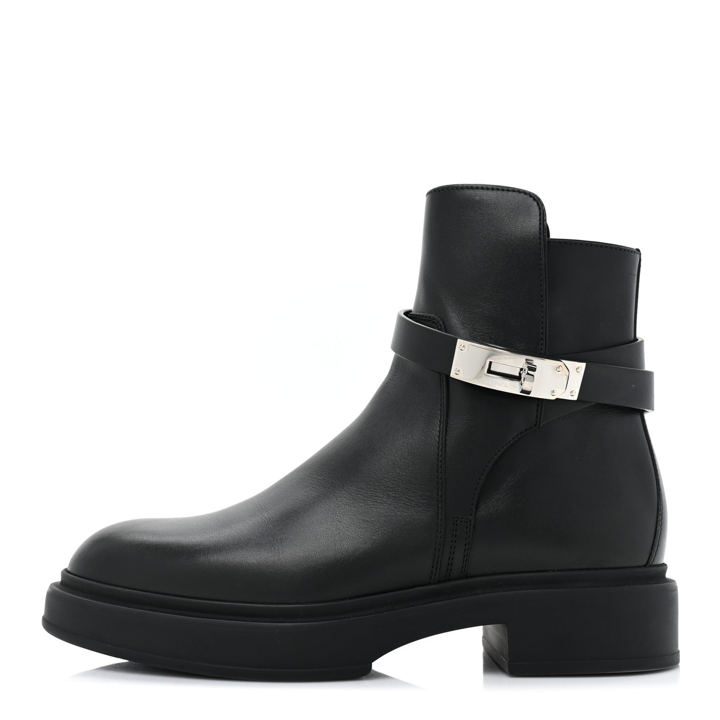 Calfskin Veo Ankle Boots 36 Black