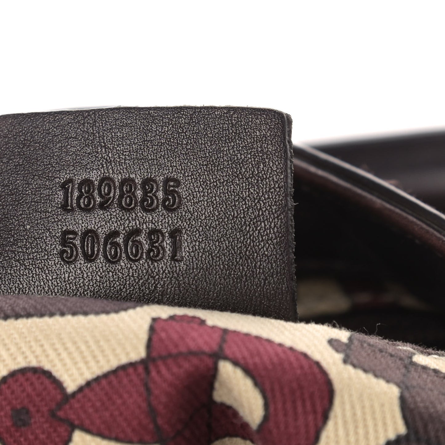 Guccissima Large D Gold Ring Shoulder Bag Chocolate