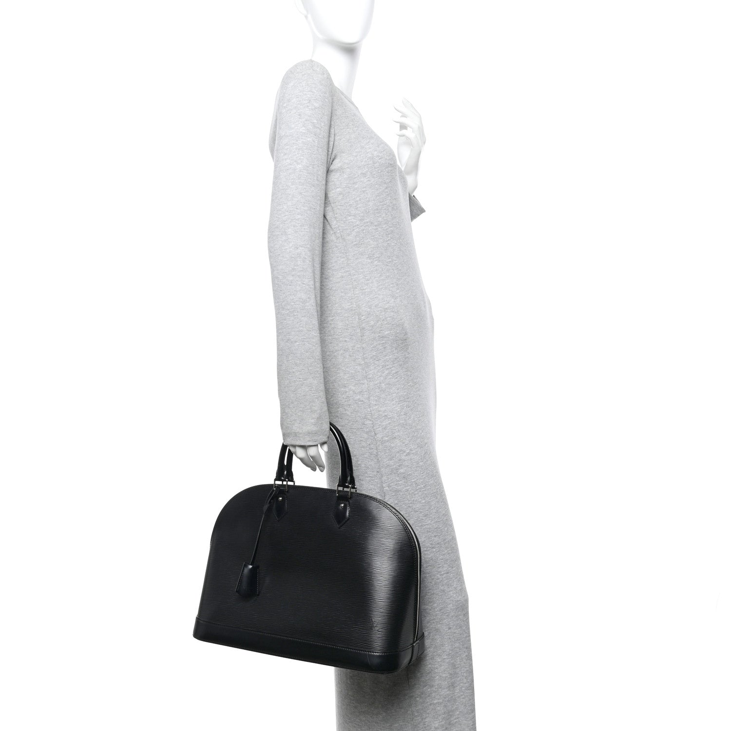 Louis Vuitton Epi Alma GM Black 2 of 9