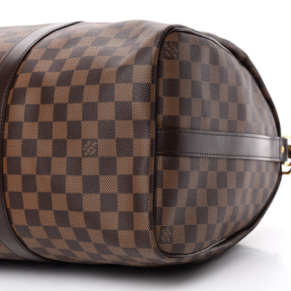 Louis Vuitton Damier Ebene Keepall Bandouliere 45 6 of 9