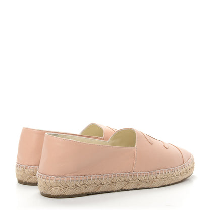 Chanel Lambskin CC Espadrilles 40 Beige 4 of 11