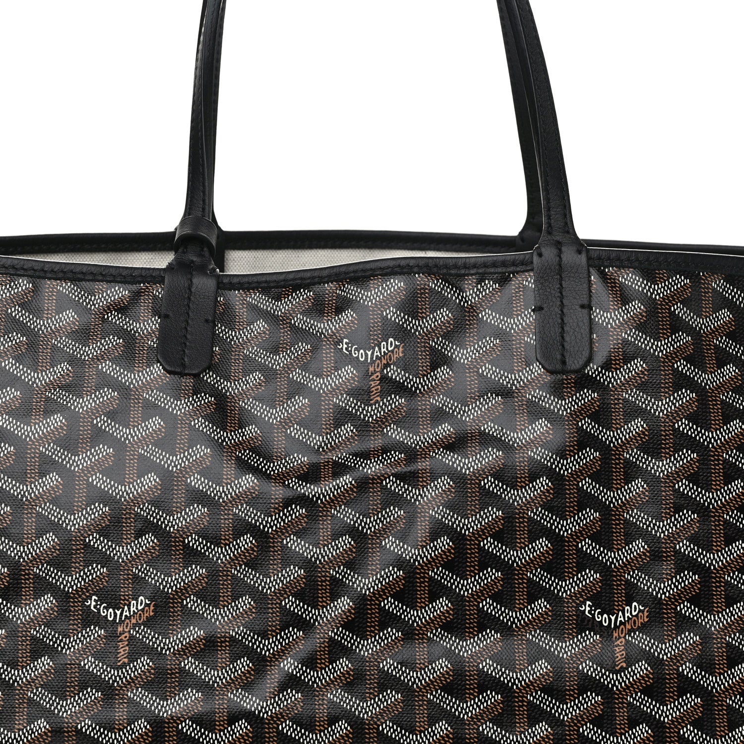 Goyard Goyardine Saint Louis PM Black 9 of 11