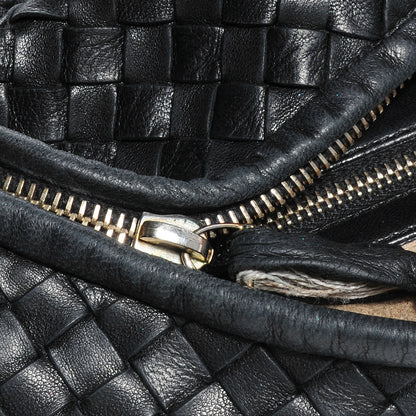 Bottega Veneta Nappa Intrecciato Large Veneta Hobo Nero Black 9 of 10