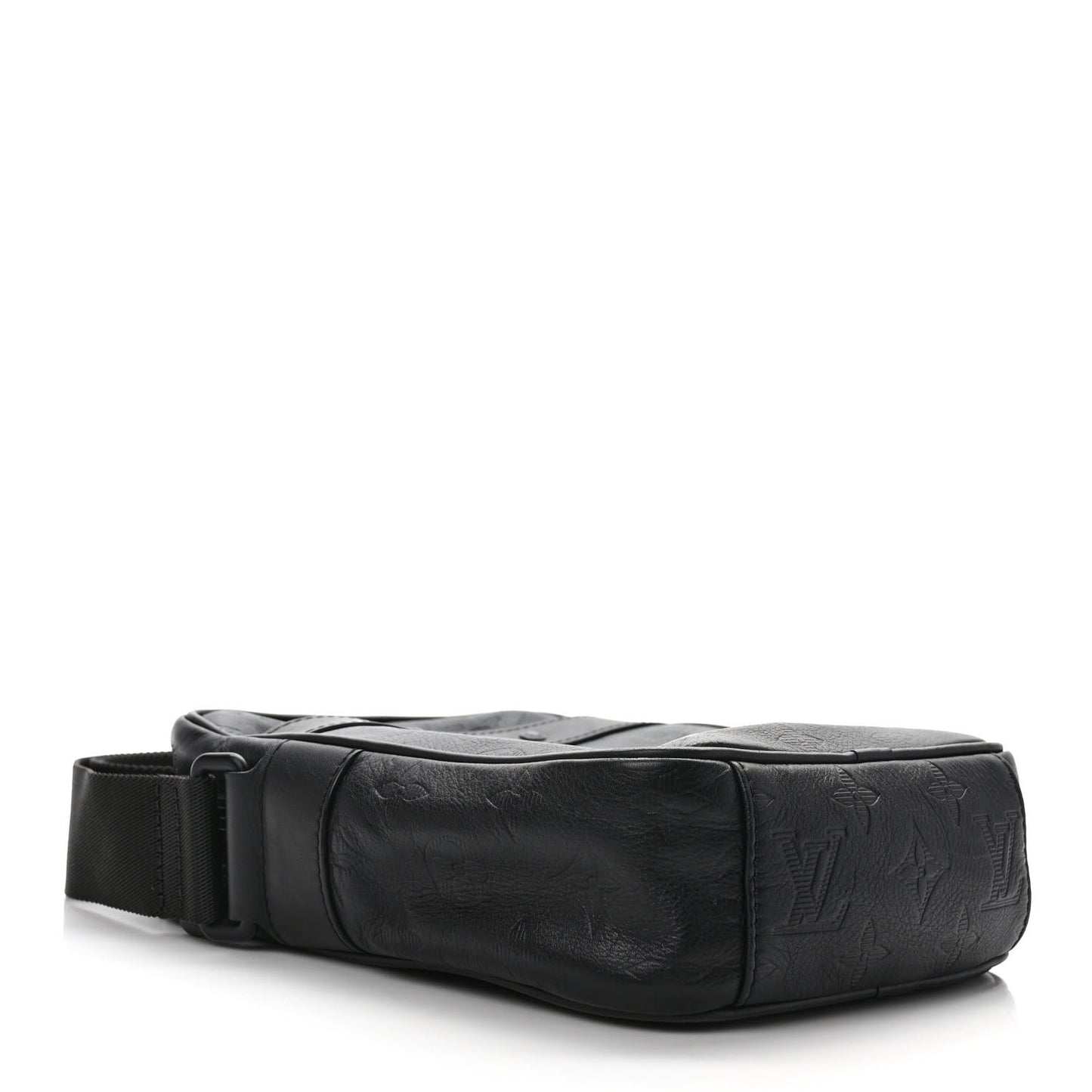 Calfskin Monogram Shadow Danube PM Black
