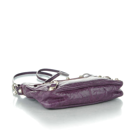 Balenciaga Agneau Giant 12 Silver Hardware Hip Violet 4 of 10
