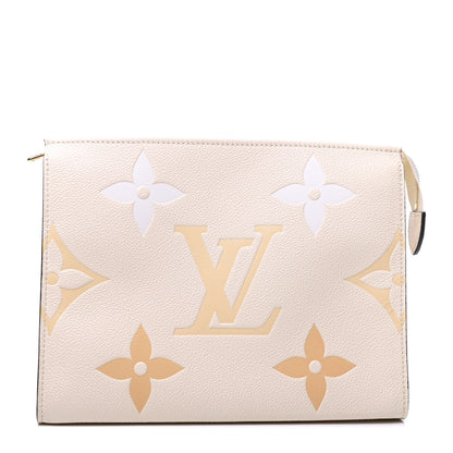 Louis Vuitton Empreinte Monogram Giant By The Pool Toiletry Pouch 26 Cream Saffron 1 of 9