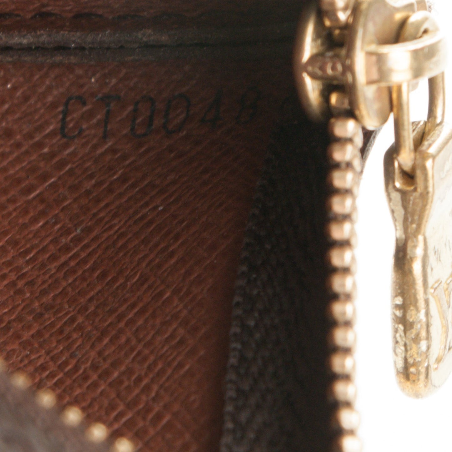 Monogram Key Pouch