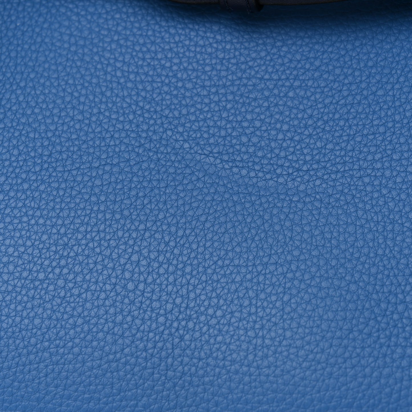 Soft Grain Calfskin Small Belt Bag Hydrangea Blue