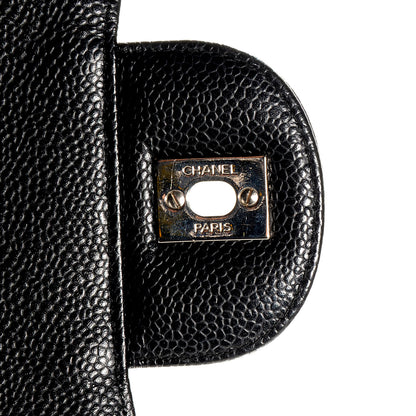 Chanel Caviar Jumbo Single Flap Black 8 of 9