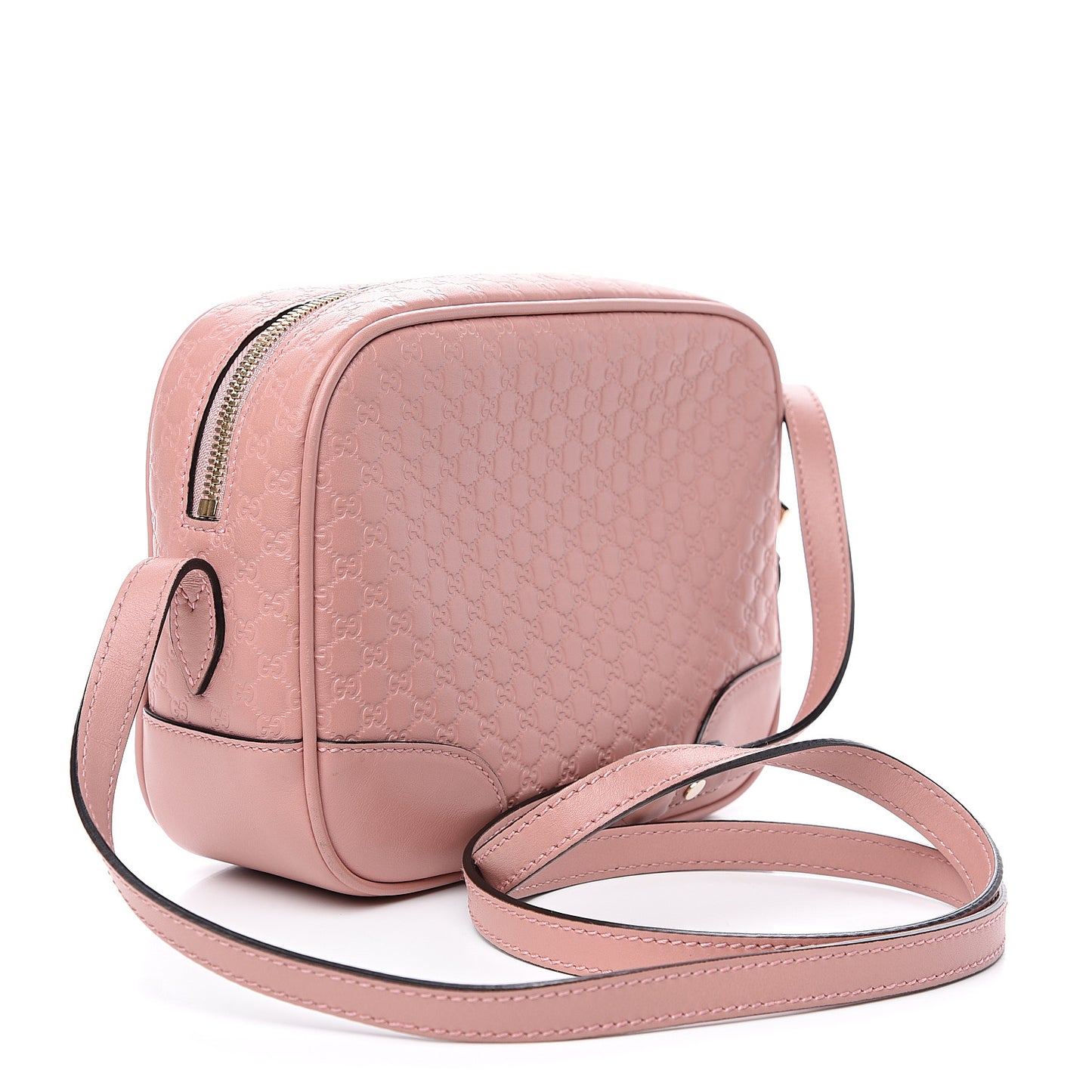 Soft Microguccissima Mini Bree Messenger Bag Soft Pink