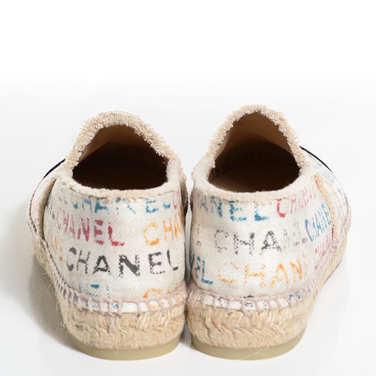 Toile Monogram Cap Toe Espadrilles 41 Multicolor