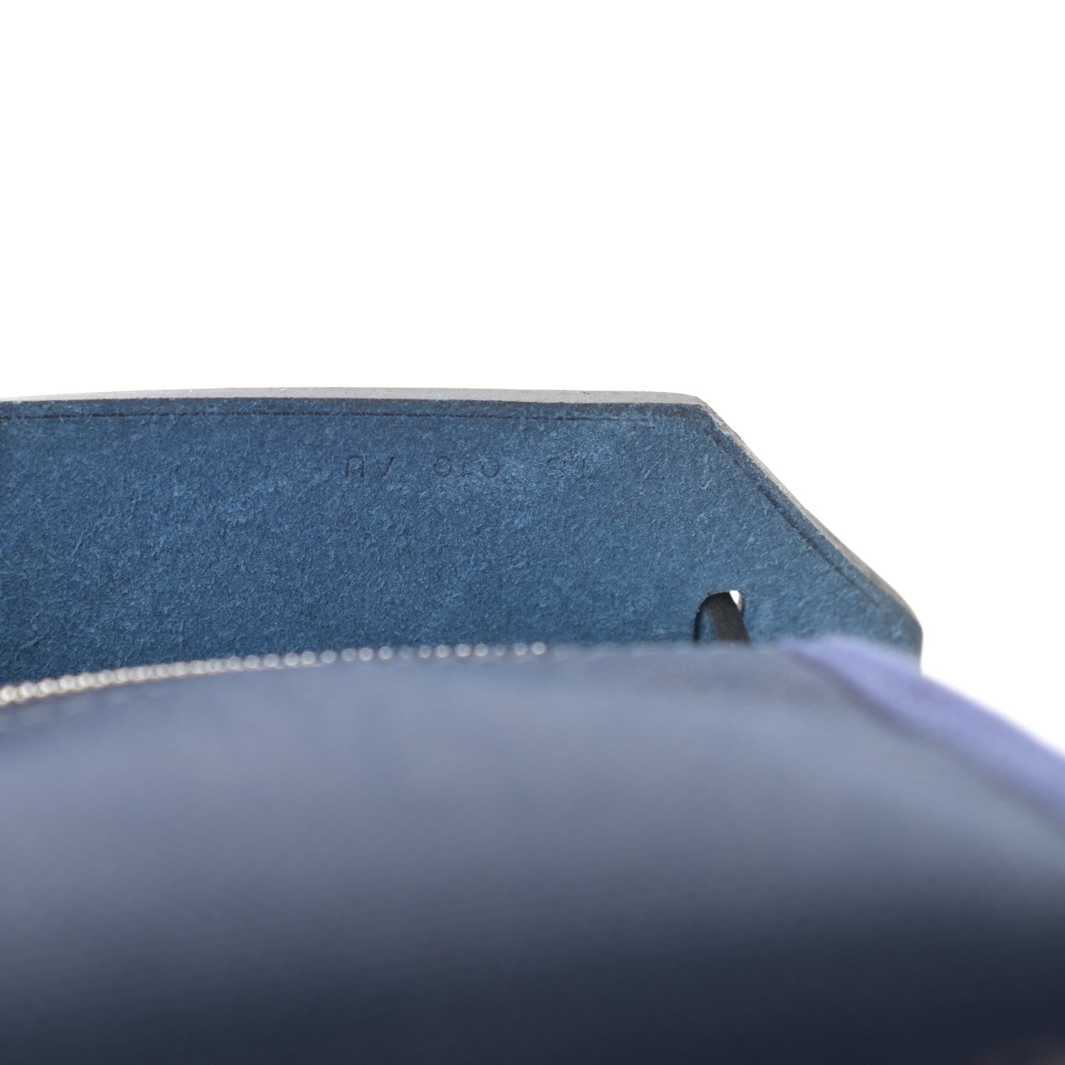 Hermes Criss Viking Vache Hunter Herbag Zip Retourne 31 PM Ecru Mauve Bleu 7 of 11
