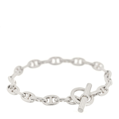 Hermes Sterling Silver Chaine D'Ancre Bracelet 2 of 4