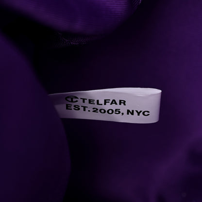 Telfar Vegan Leather Large Shopping Bag Grape 7 of 10