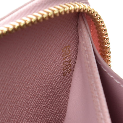 Louis Vuitton Damier Azur Zippy Wallet Rose Ballerine 7 of 9