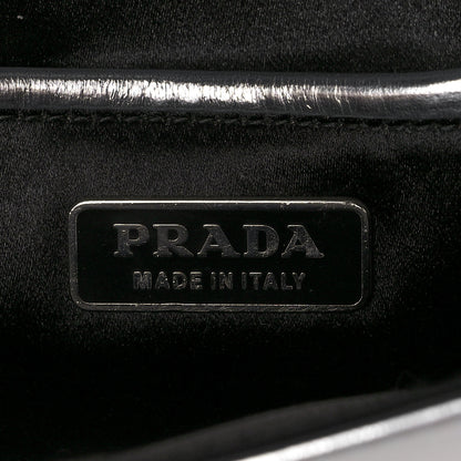 Prada Metallic Pouch Silver 6 of 10