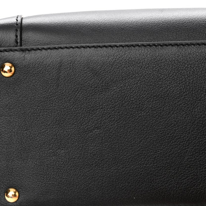 Gucci Calfskin Medium Diana Tote Bag Black Yellow Fluo 11 of 14
