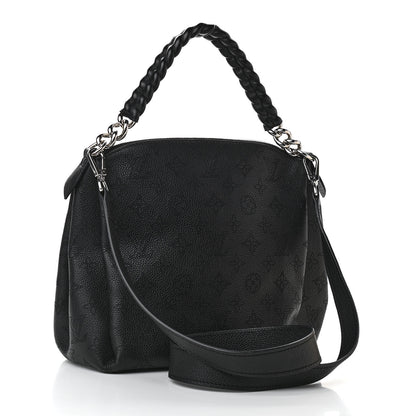 Louis Vuitton Mahina Babylone Chain BB Black 3 of 9