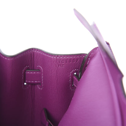 Hermes Swift Birkin 25 Anemone 9 of 11