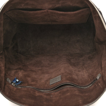 Louis Vuitton Veau Cachemire Ayers Soft Lockit MM Grey 5 of 13