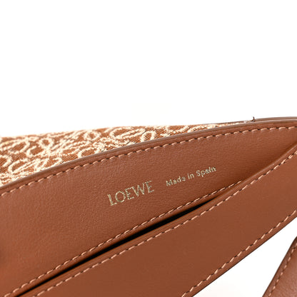 Loewe Jacquard Anagram Calfskin Luna Bag Tan 5 of 7