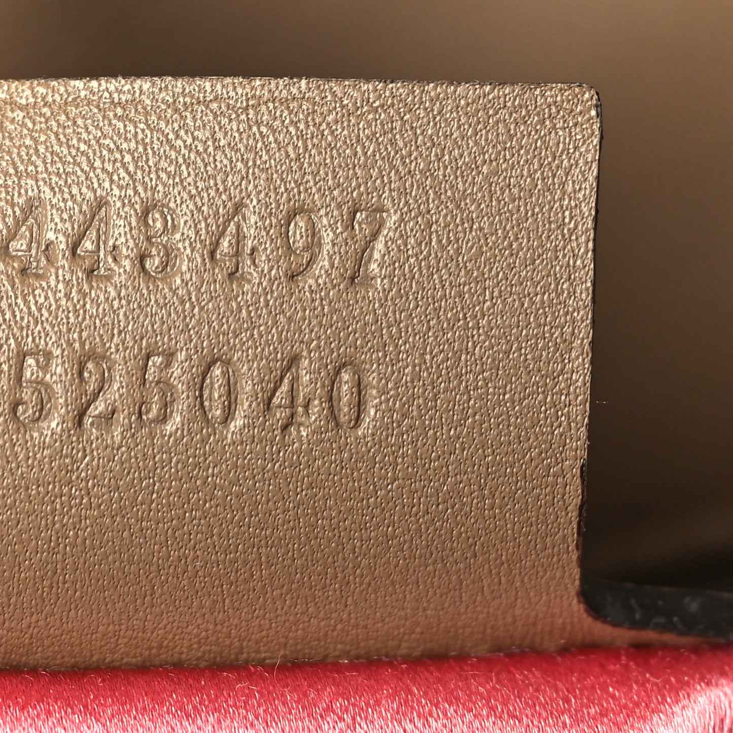 Velvet Matelasse Small GG Marmont Shoulder Bag Taupe