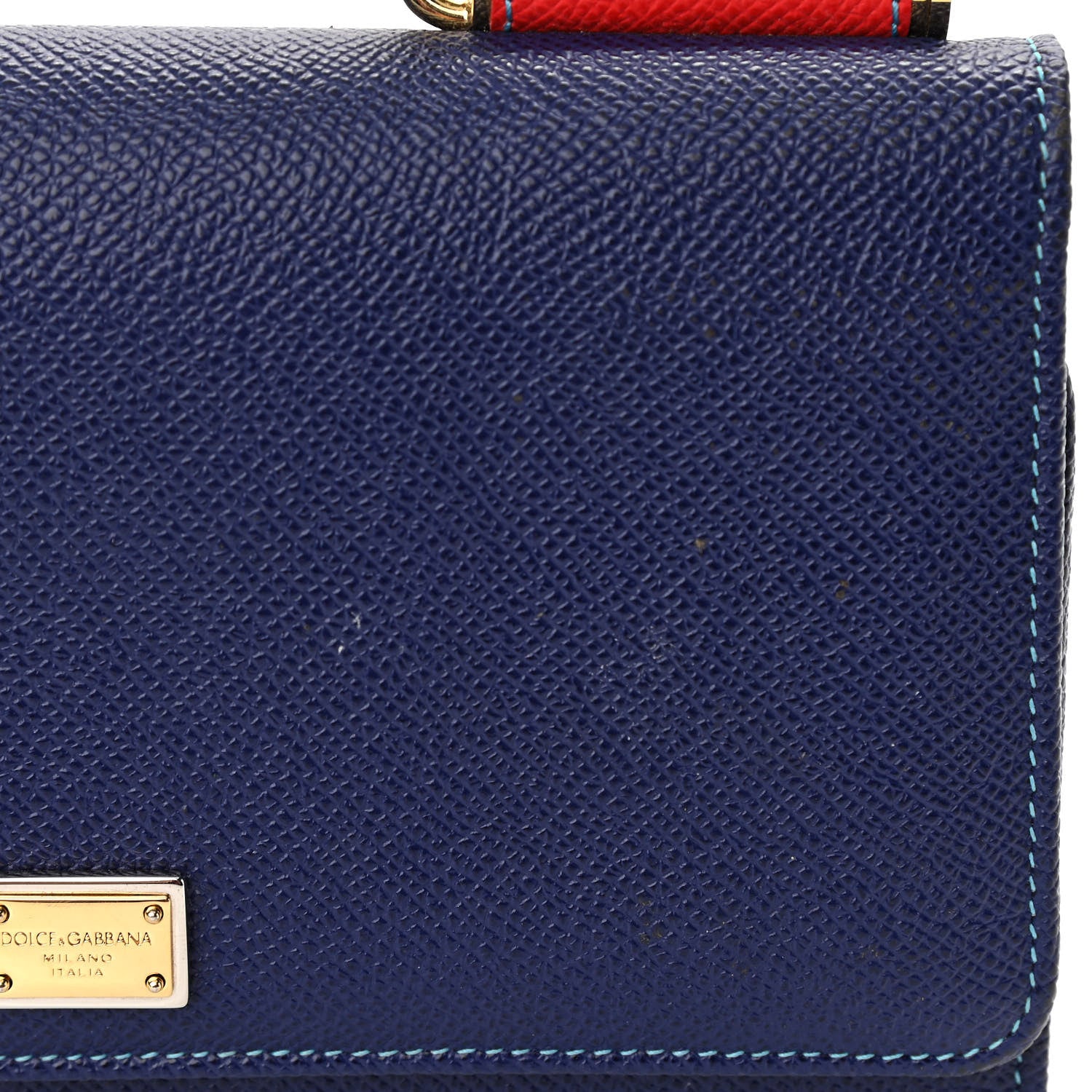 Dolce & Gabbana Dauphine Calfskin Miss Sicily Lipstick Crossbody Bag Multicolor 13 of 13