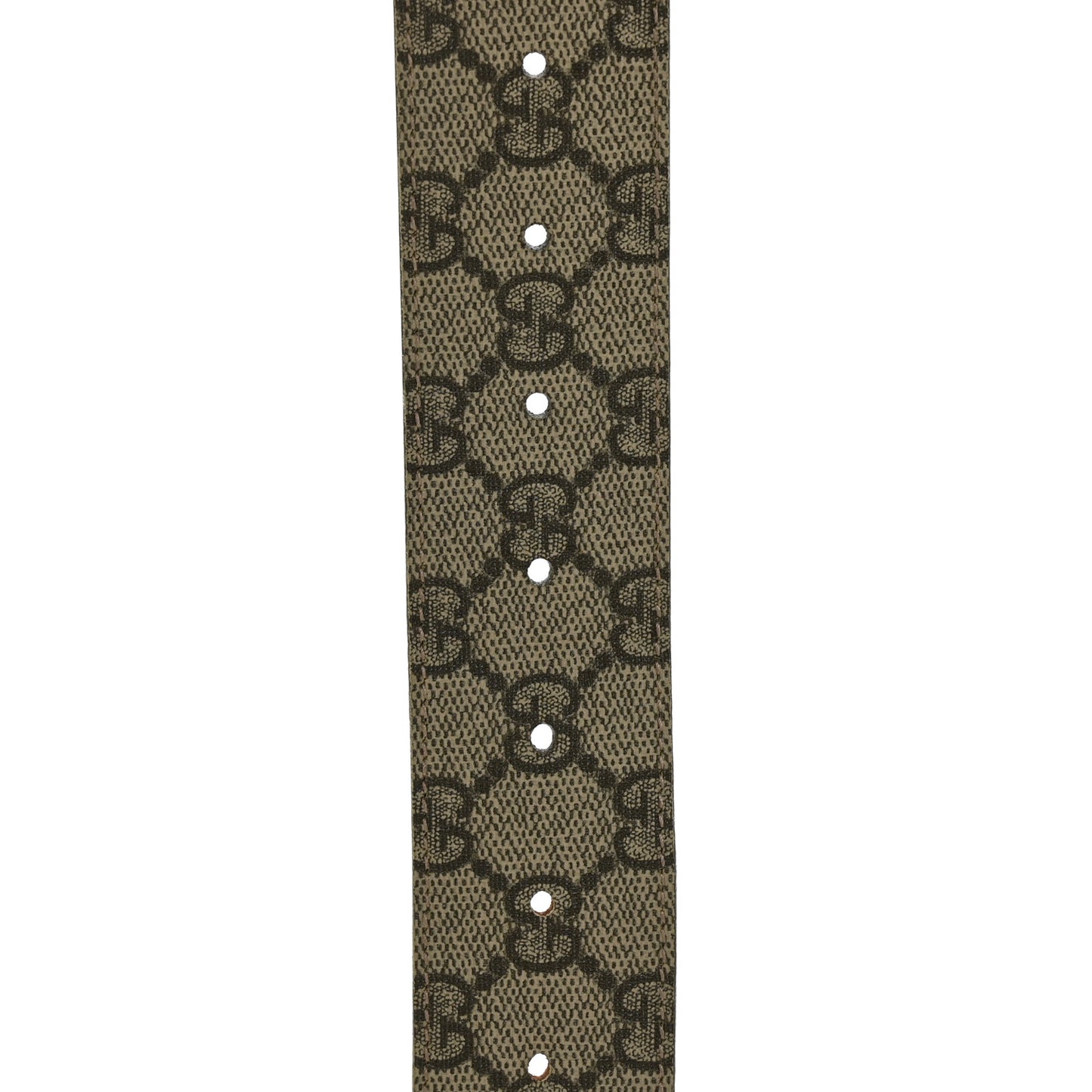 GG Supreme Monogram Interlocking G Belt 105 42 Dark Brown