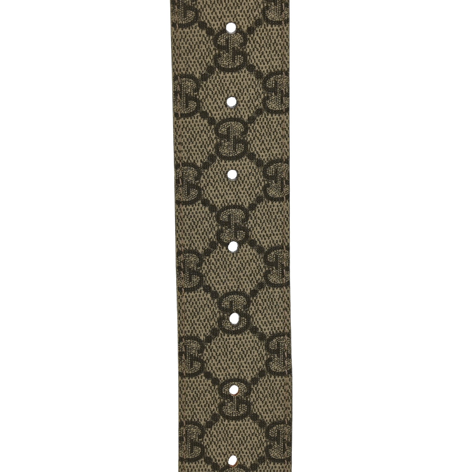 Gucci GG Supreme Monogram Interlocking G Belt 105 42 Dark Brown 5 of 7