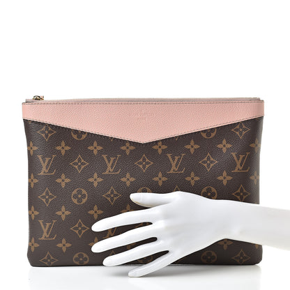 Louis Vuitton Monogram Daily Pouch Rose Poudre 2 of 10