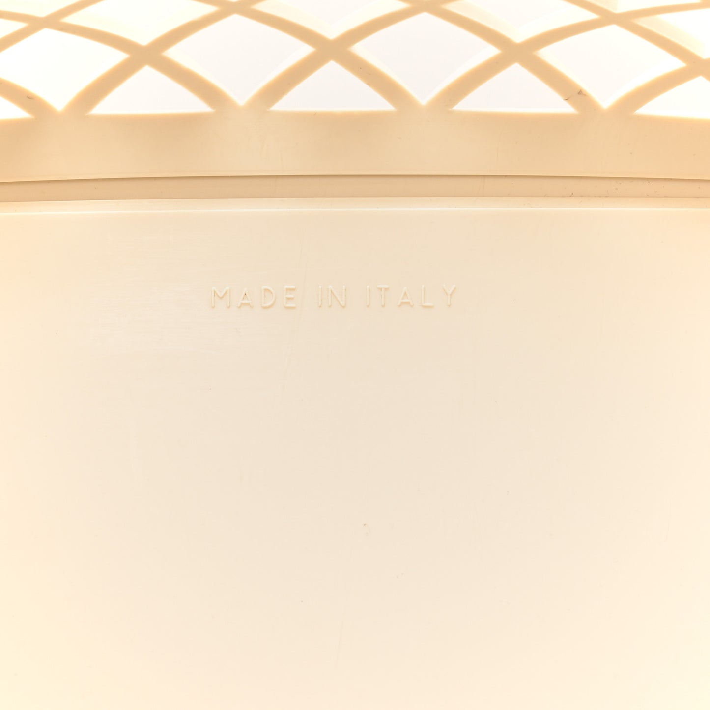 Recycled Plastic Basket Forty8 Satchel White